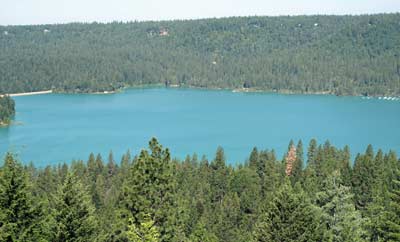 Scotts Flat Lake, picture taken from my deck. May 24,2009