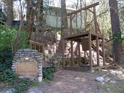 Sheriffs Gallows Downieville