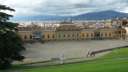 Via Pietro Metastasio, Over looking the City of Florence