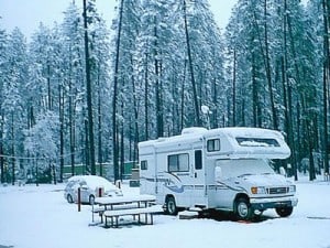 Winter Scene Nevada County Fair Grounds