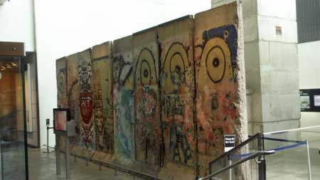 Part of the original Berlin Wall