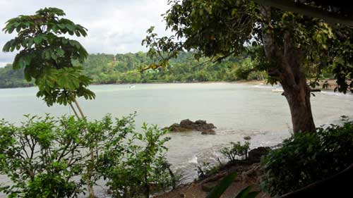 View from Hotel Jinetes de Osa