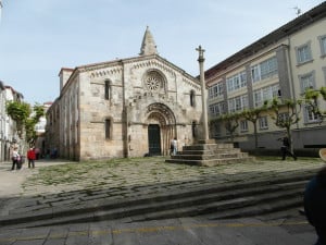 12th century church A Coruna